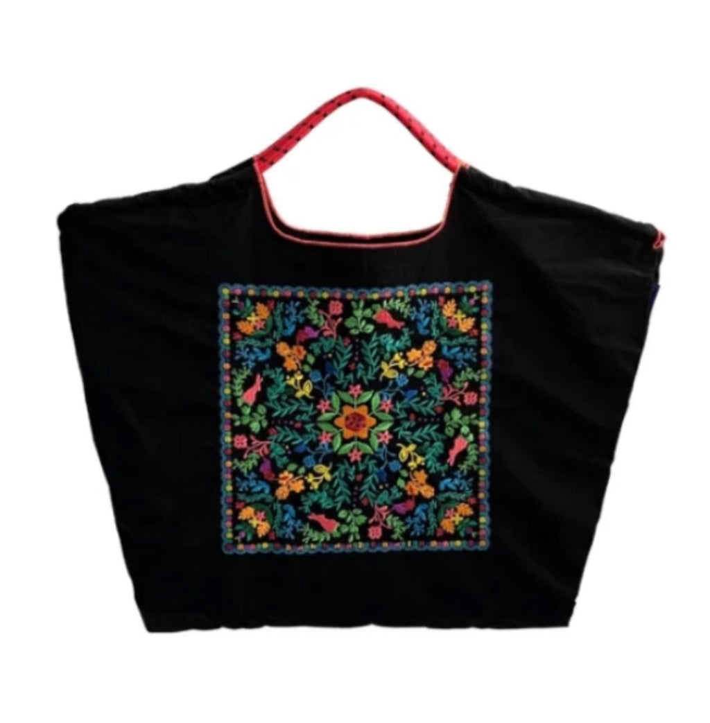 Flower Bandana L#01black-301151