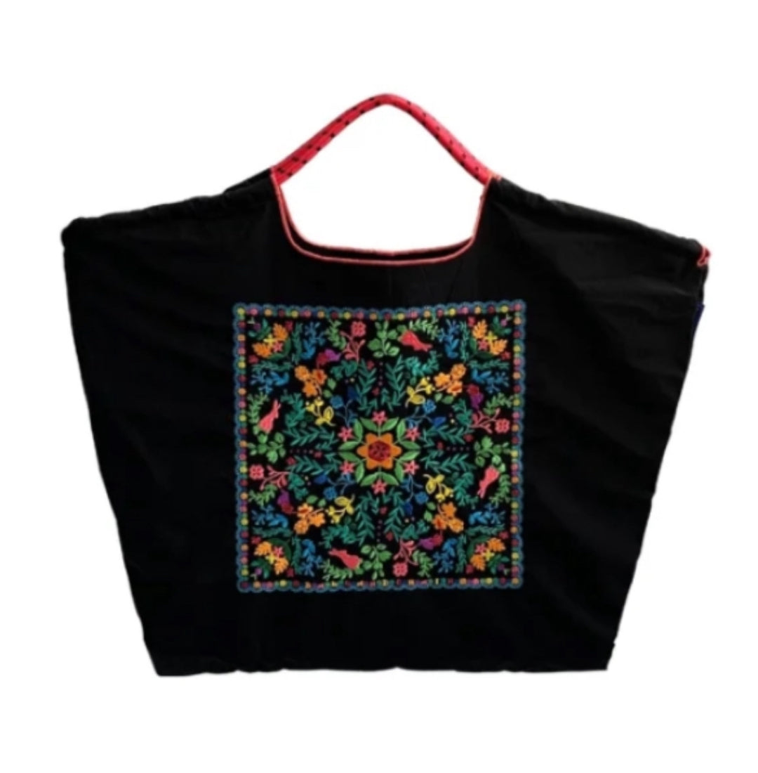 Flower Bandana L#01black-301151