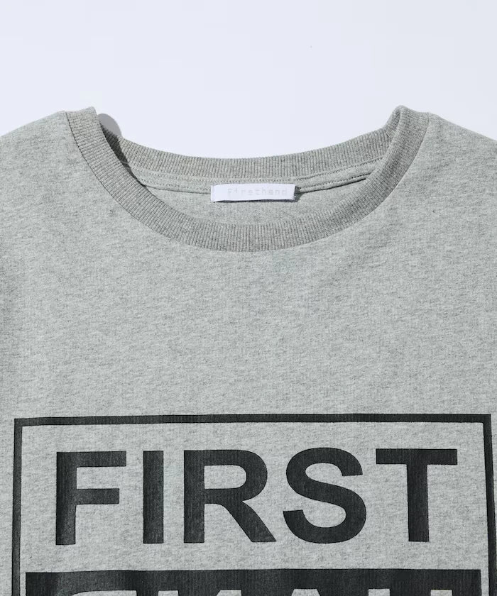 6 Ounce Front Logo Print Crew Neck T-Shirt / Print T-Shirt PRINT TWO-TIER BOX