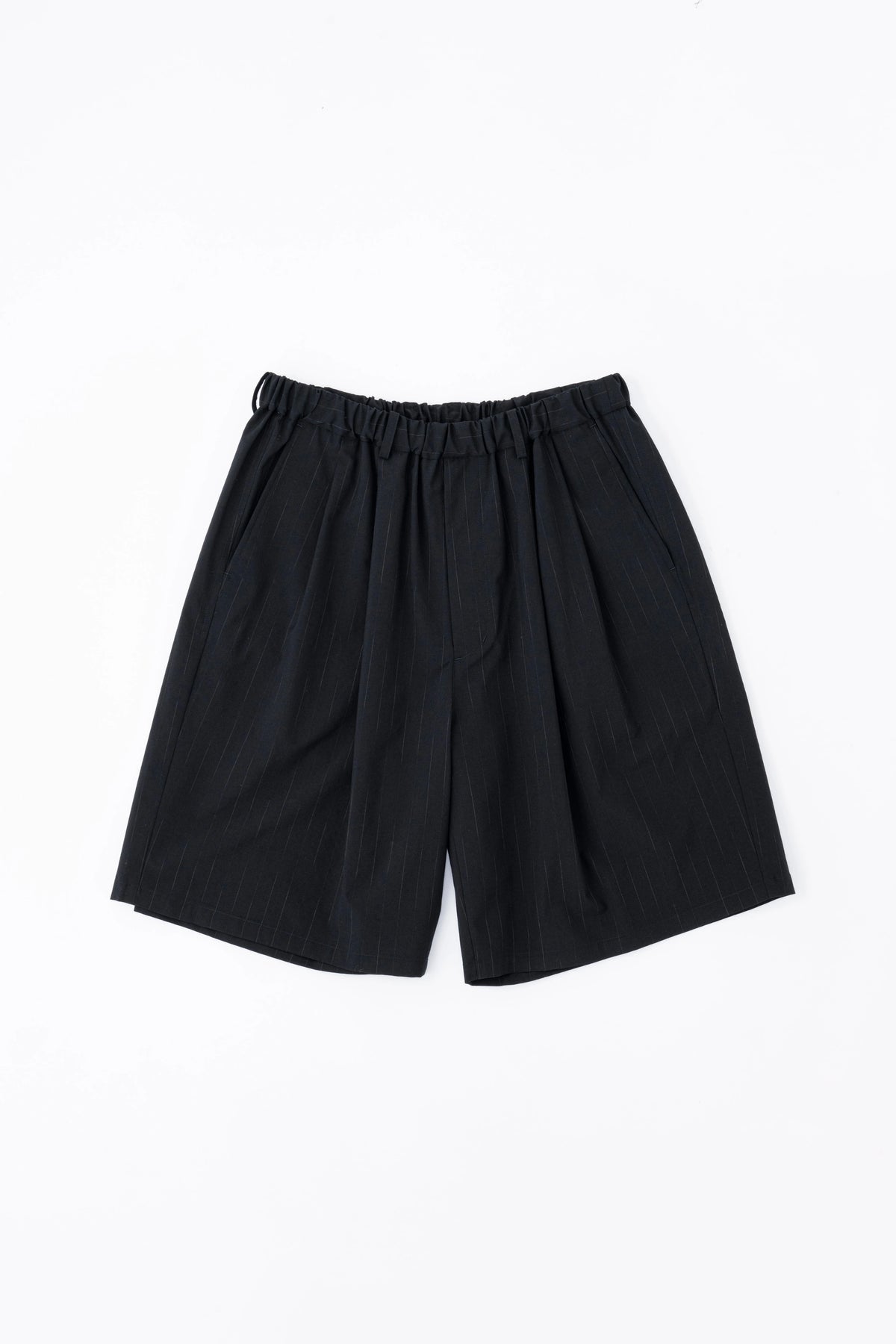 DOUBLE PLEATED WIDE EASY SHORTS