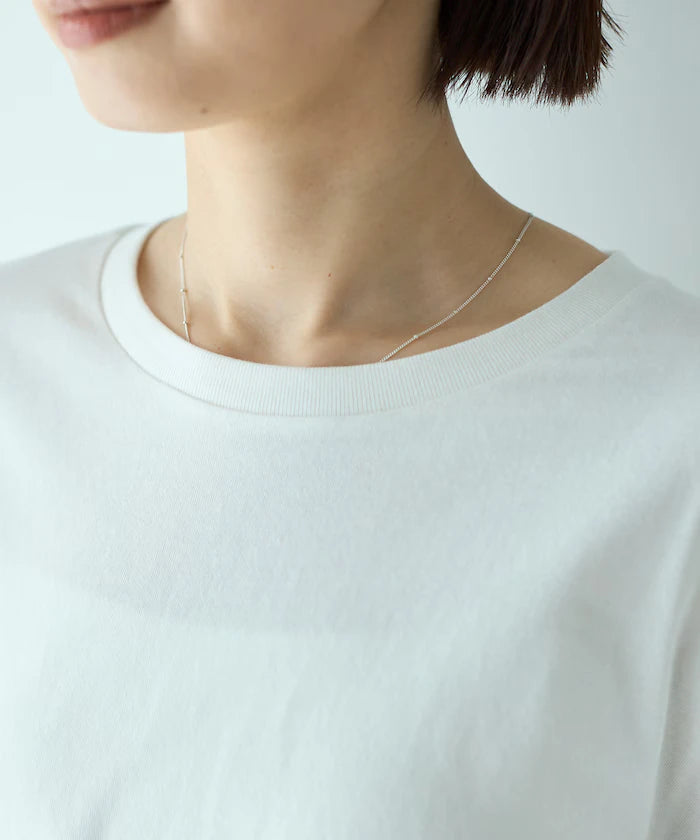 Organic Cotton Frill Sleeve T-shirt