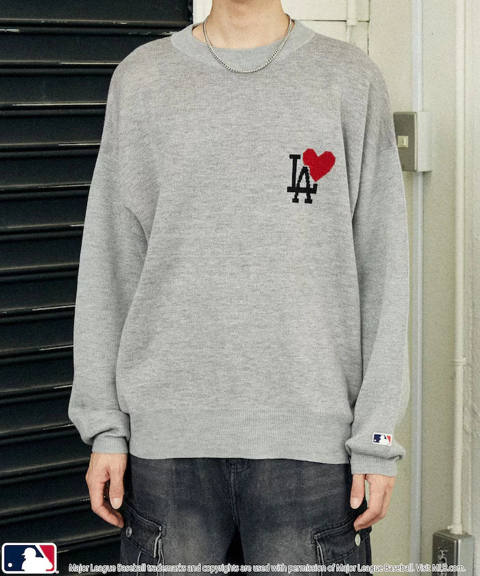 Custom HEART LOGO KNIT