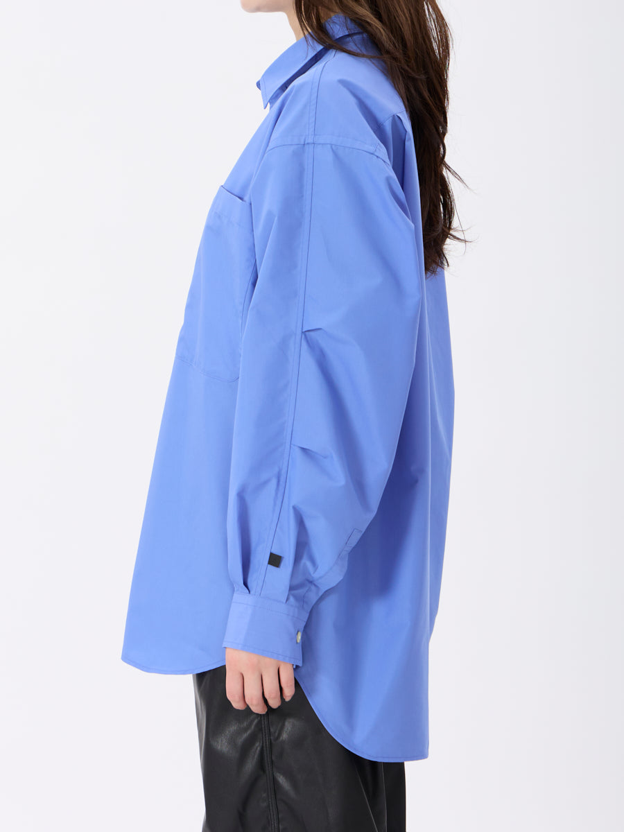 W's TECH REGULAR COLLAR SHIRT L/S SOLID