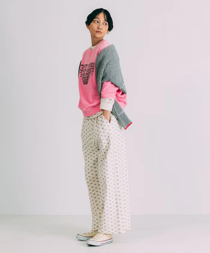 Fade Print Dolman Sweat