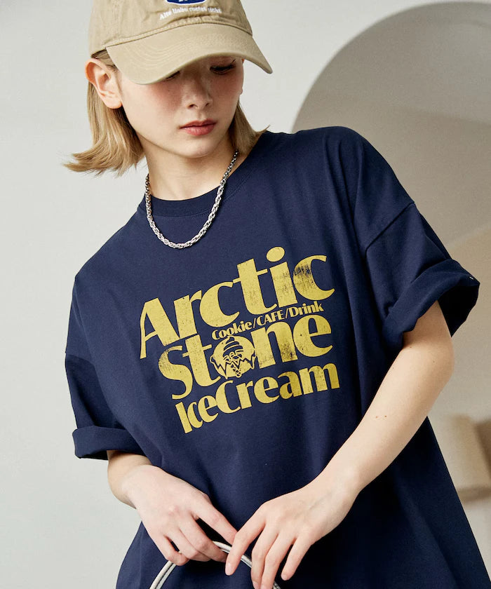 Love Pop Studio Ice Cream Shop Logo T-Shirt Limited Edition