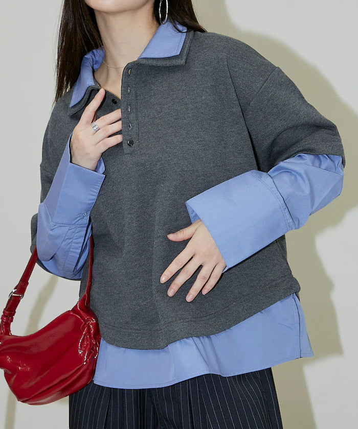 Shirt Layered Polo Top Limited Edition
