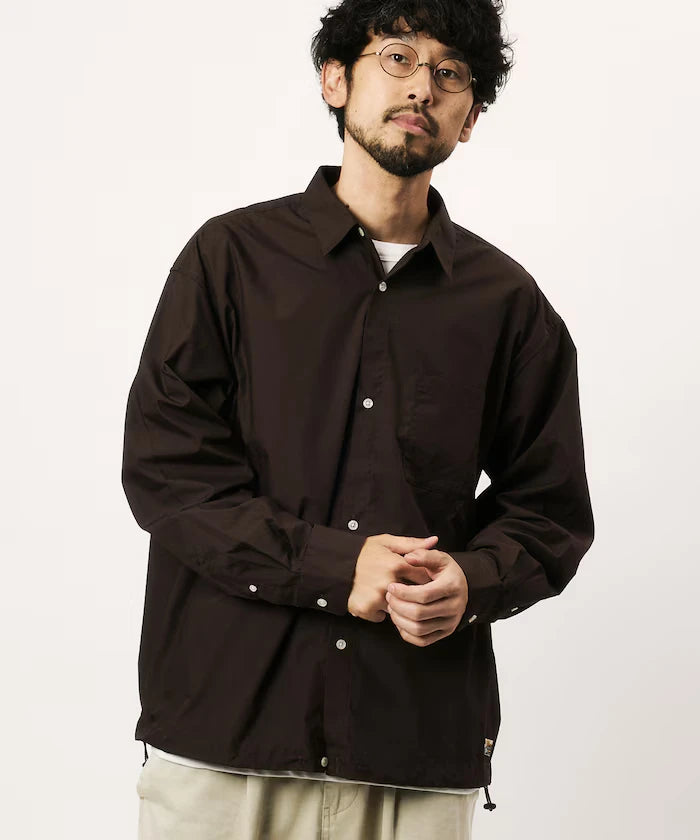 FREAK'S STORE for BEACH & FES Typewriter Spindle Regular Collar Shirt