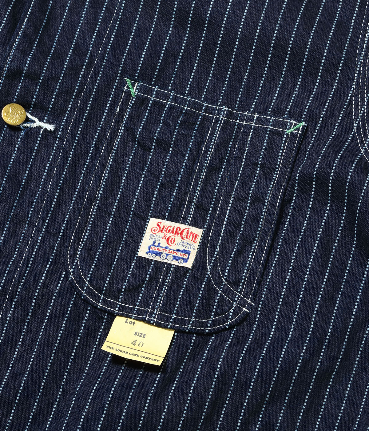 9oz. WABASH STRIPE WORK COAT