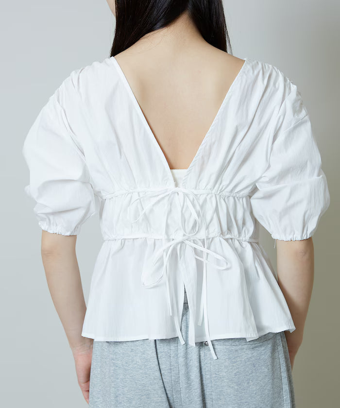 2WAY Shirring Blouse Limited Edition