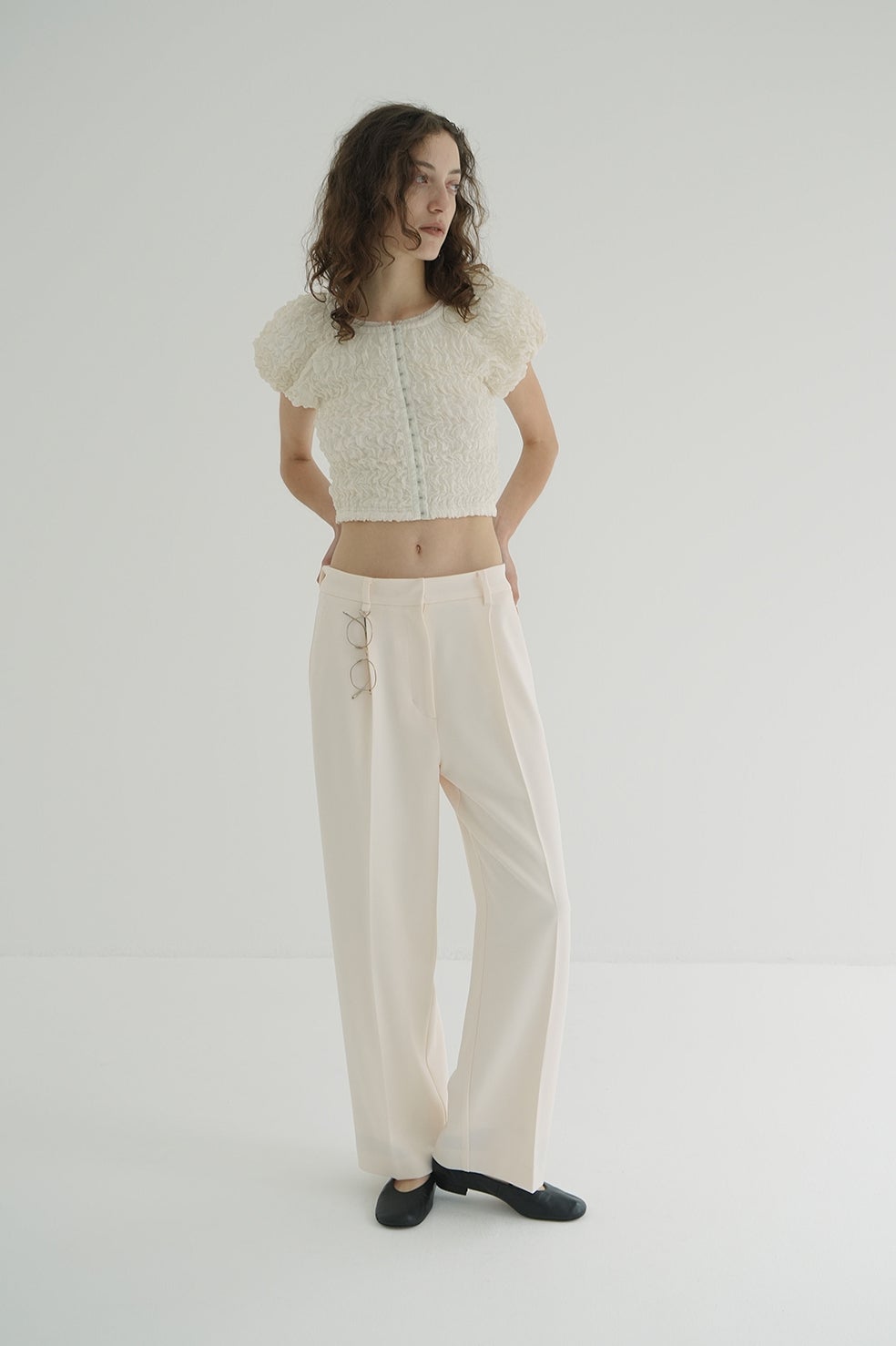2WAY TUCK STRAIGHT PANTS