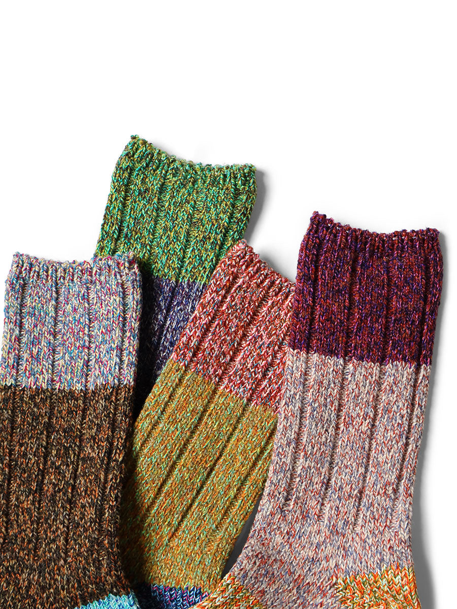 56 Pairs Wool Van Gogh Marled Socks