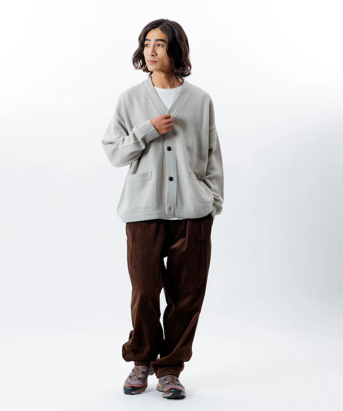 Relaxed Fit Easy Care Washable V-Neck Cardigan