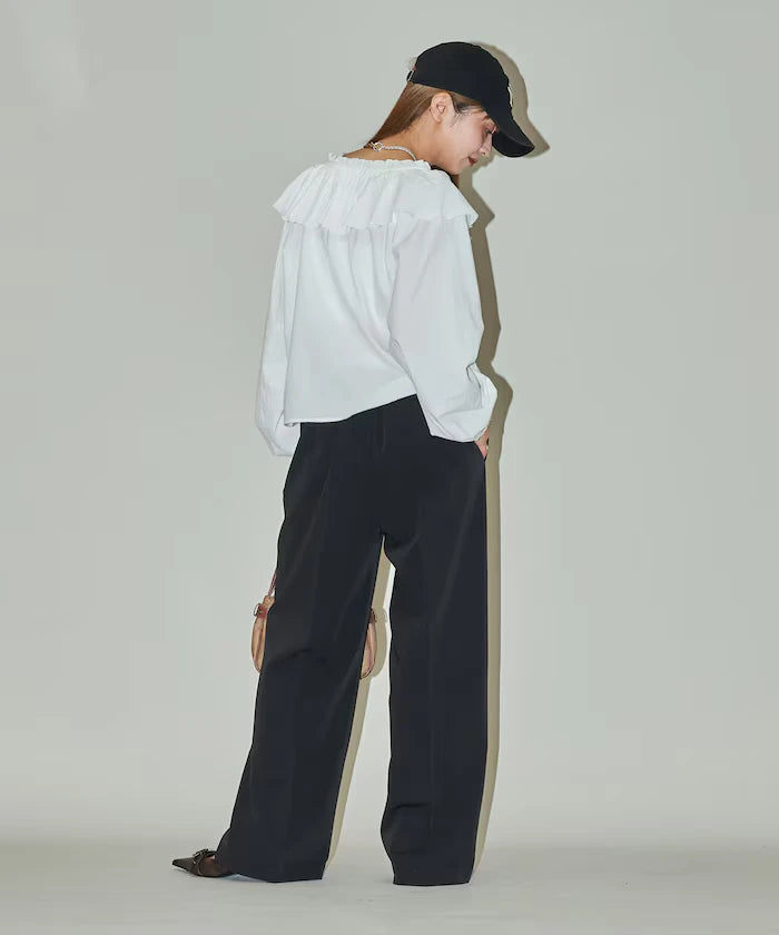 West Shearing Panel Easy Slacks Pants Limited Edition