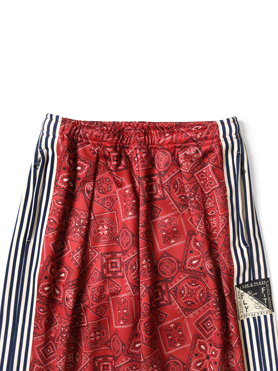 Smooth Jersey COOKIE Bandana Pattern Baggy Trouser...