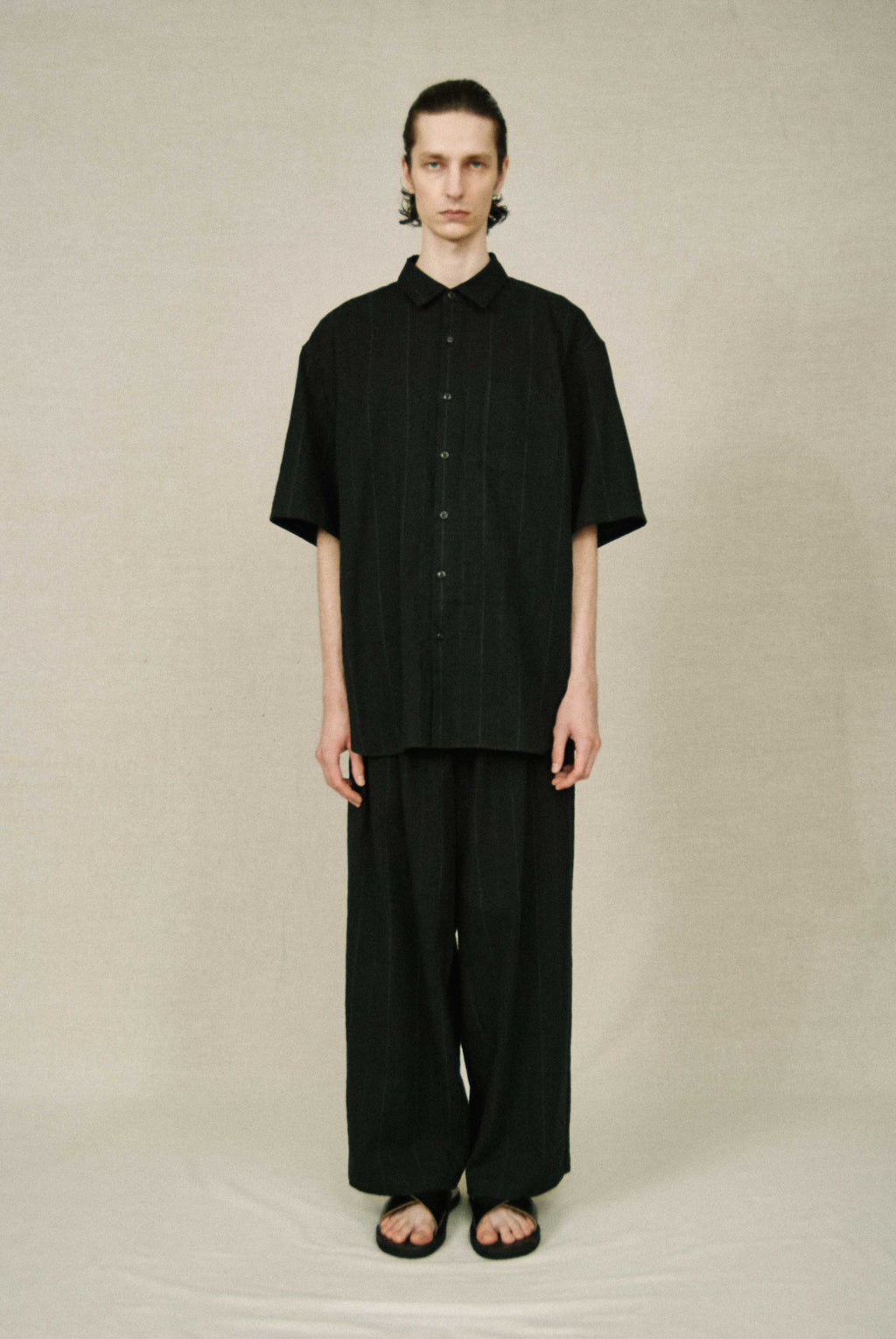 REGULAR COLLAR S/S SHIRT