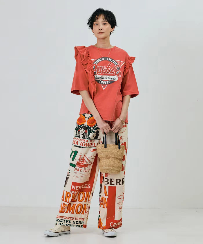 Frill Remake Print TEE