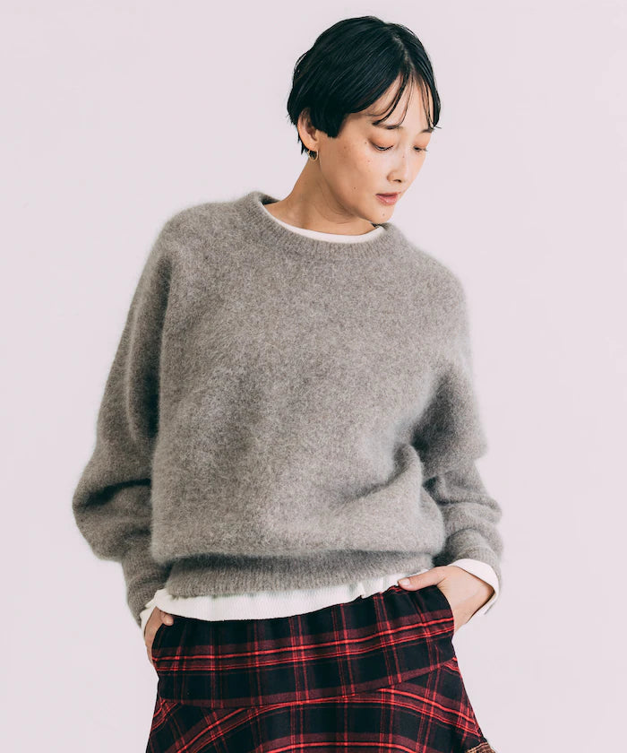 Fluffy Knit Pullover