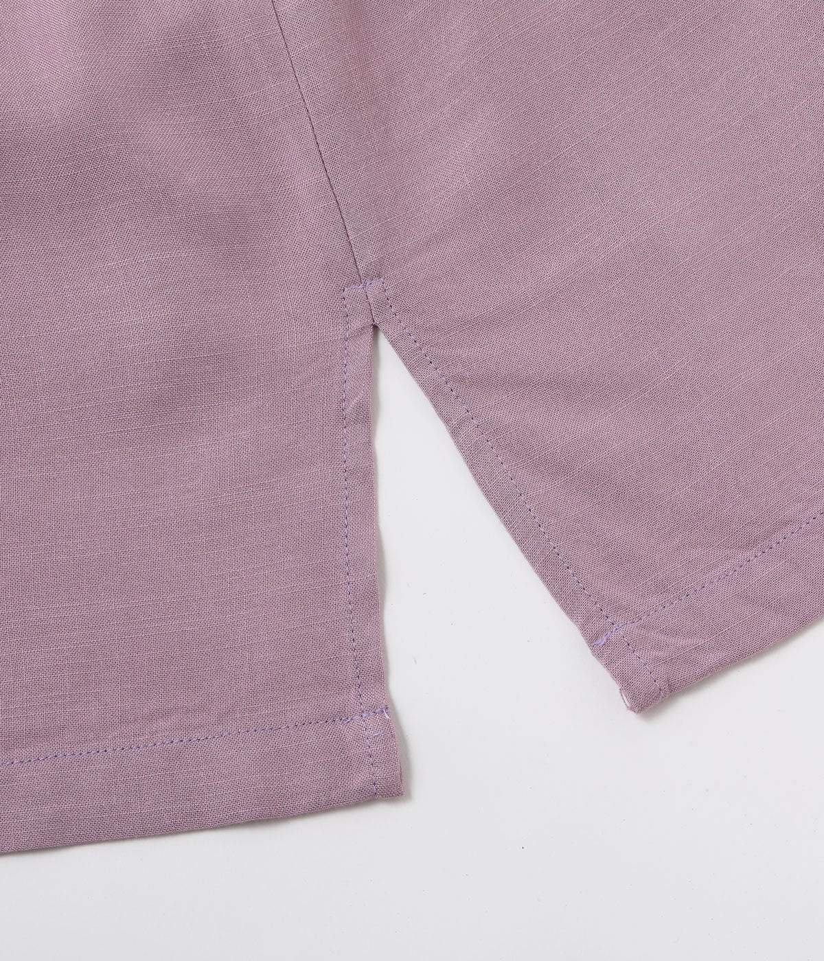 Hopsack Rayon Pullover Shirt "Shrunken Head"