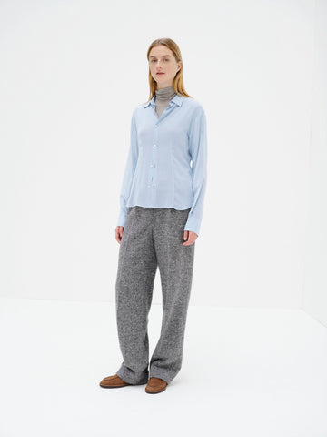 AIRY SILK GEORGETTE SHIRT
