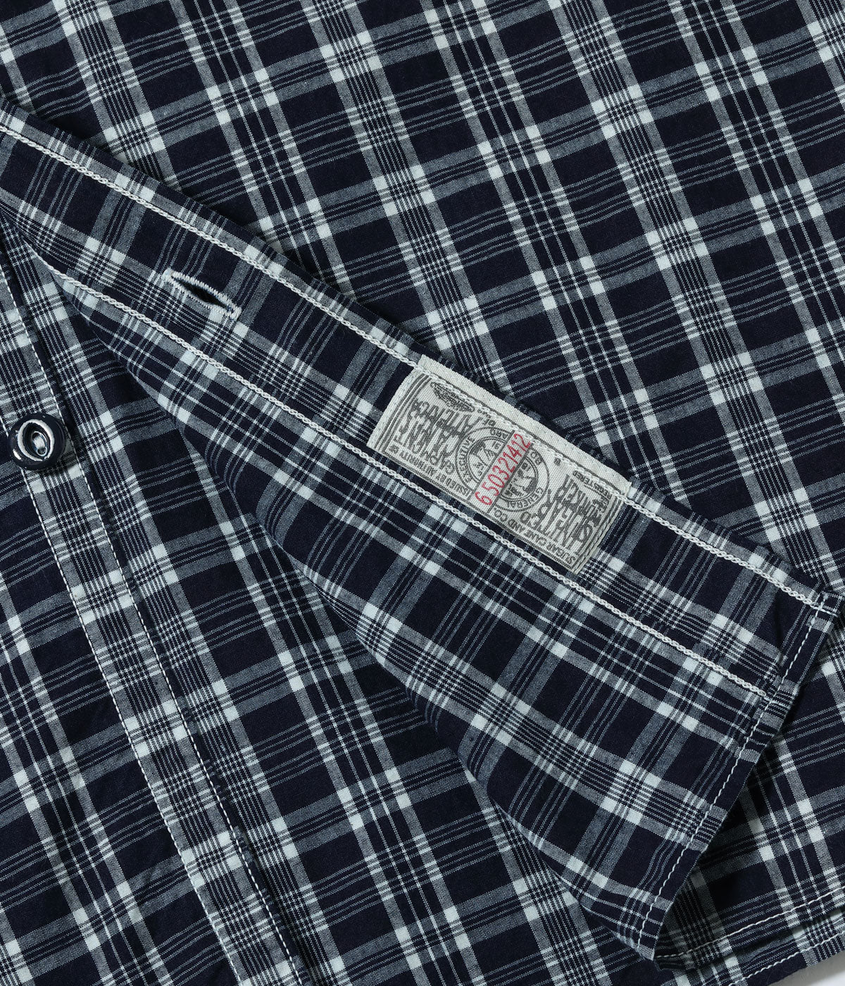 Fiction Romance 4oz. Indigo Check Work Shirt