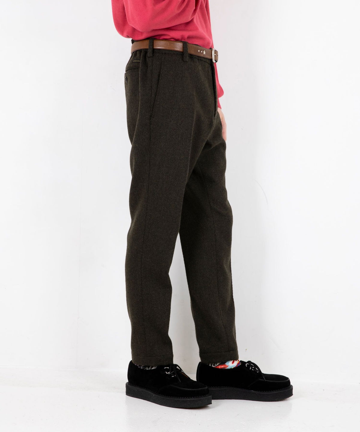 Tapered Slacks Pants