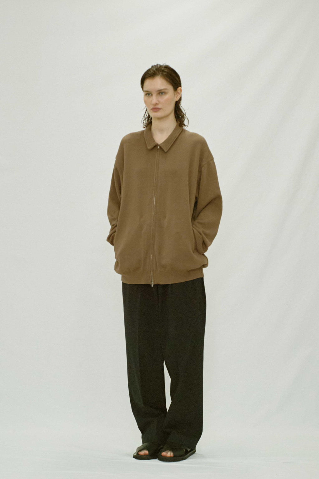 DOUBLE PLEATED TROUSERS