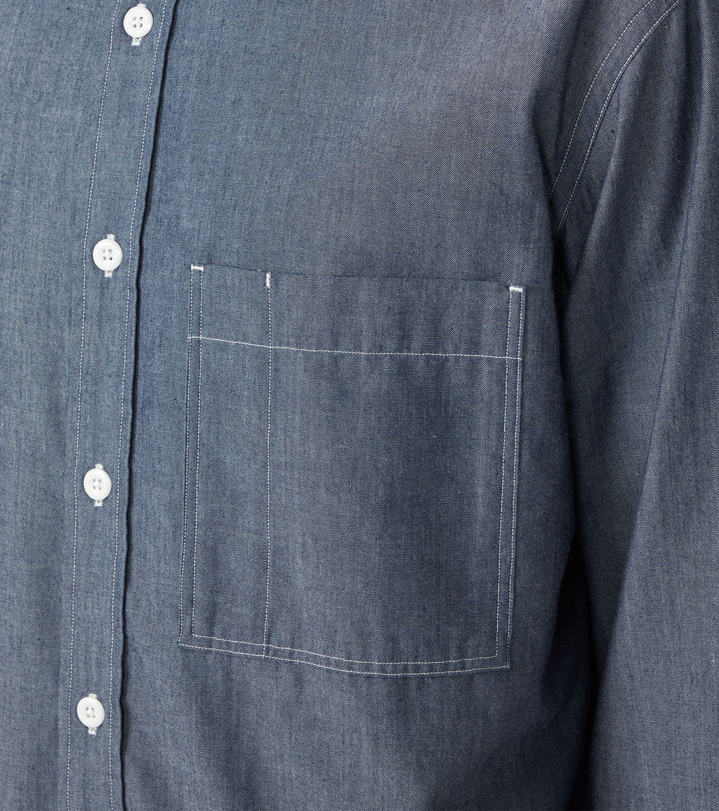 Regular Collar Chambray Field Shirt