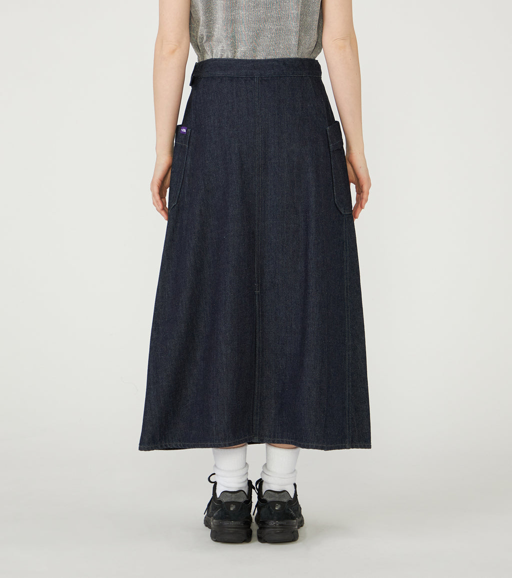 Denim Field Skirt