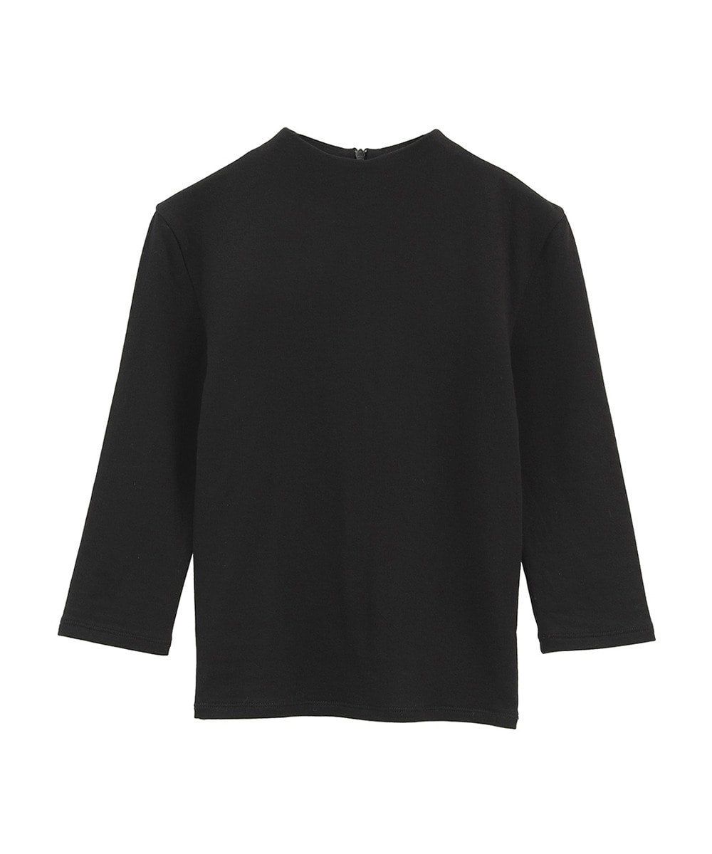 MOCK NECK MID SLEEVE TOPS