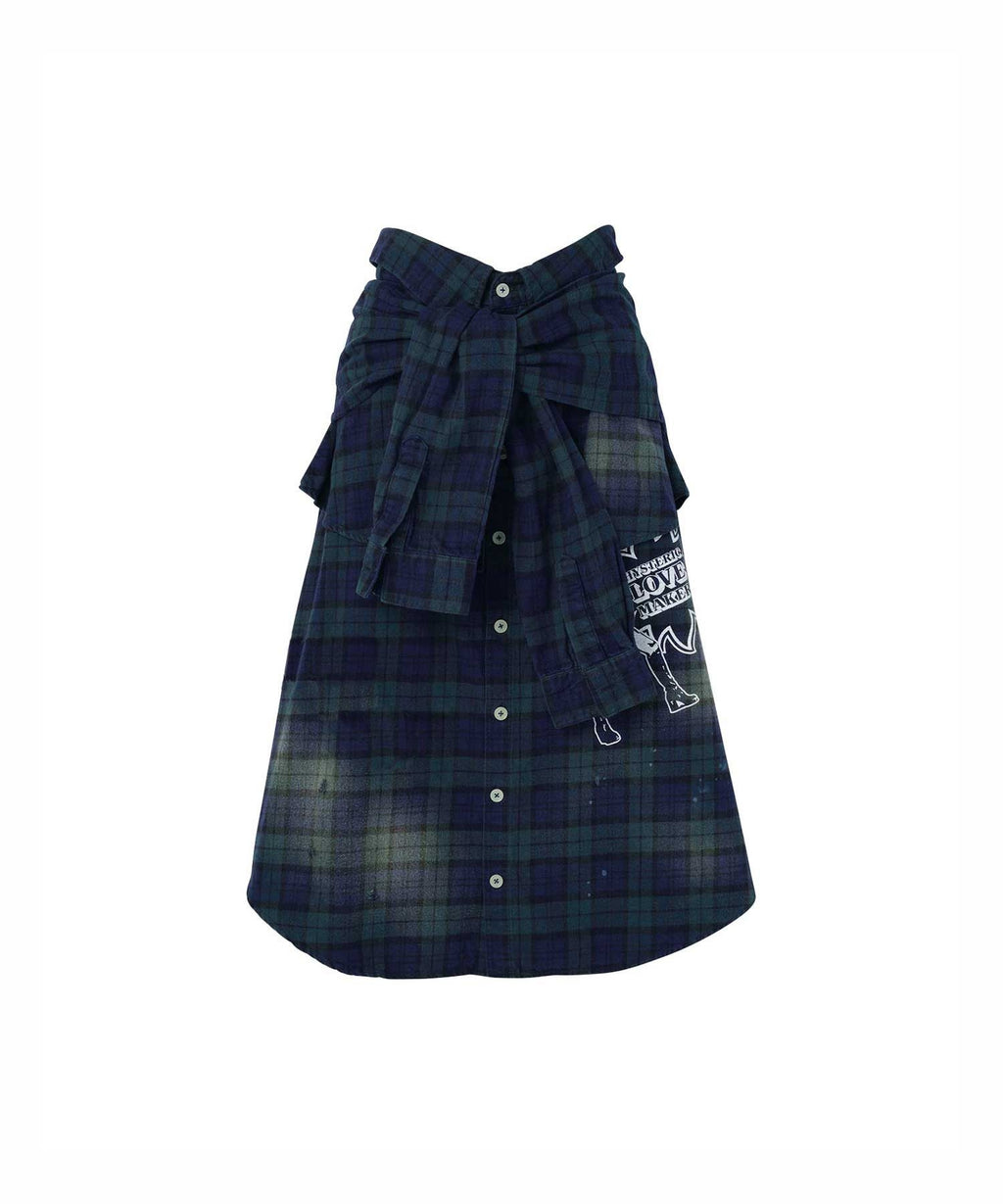 Shirt Layered Skirt