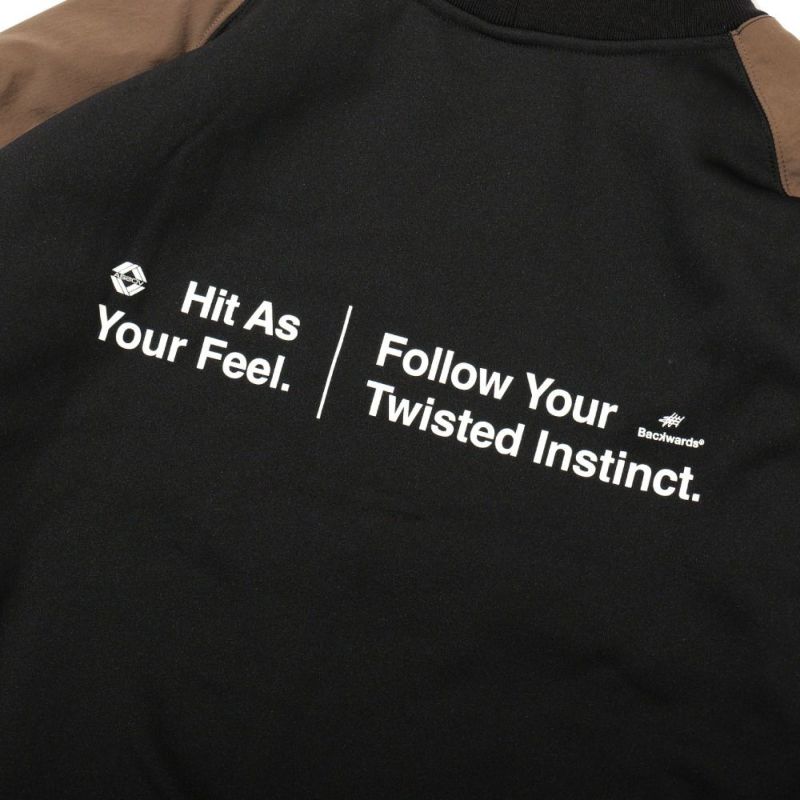AS2OV×Backwards Limited Edition Sweat Semi-Mock
