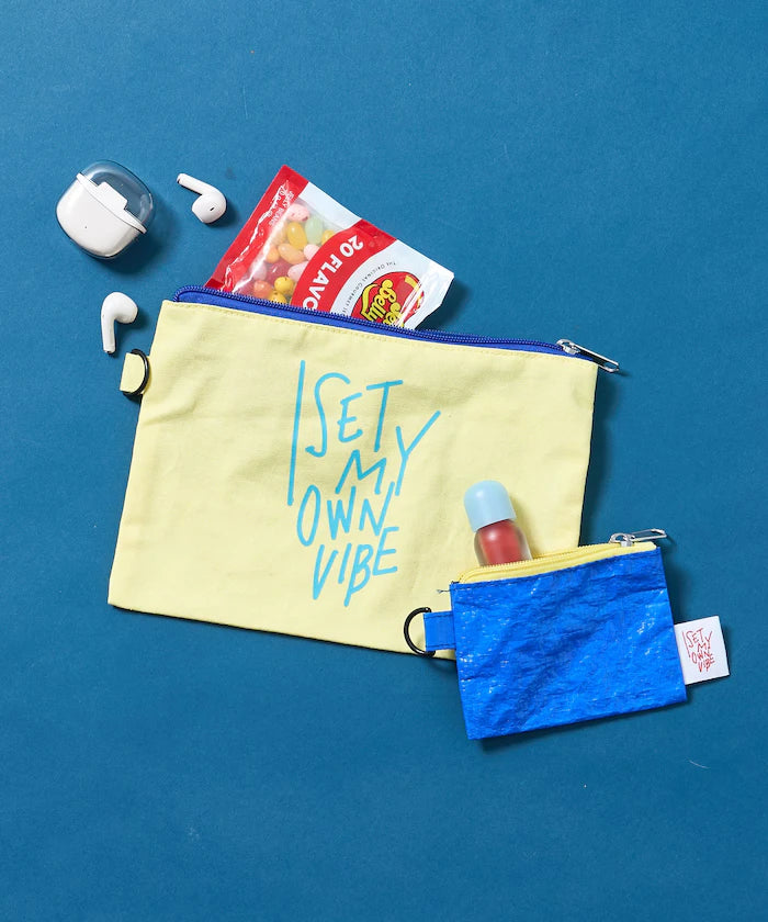Message Logo Pouch Set