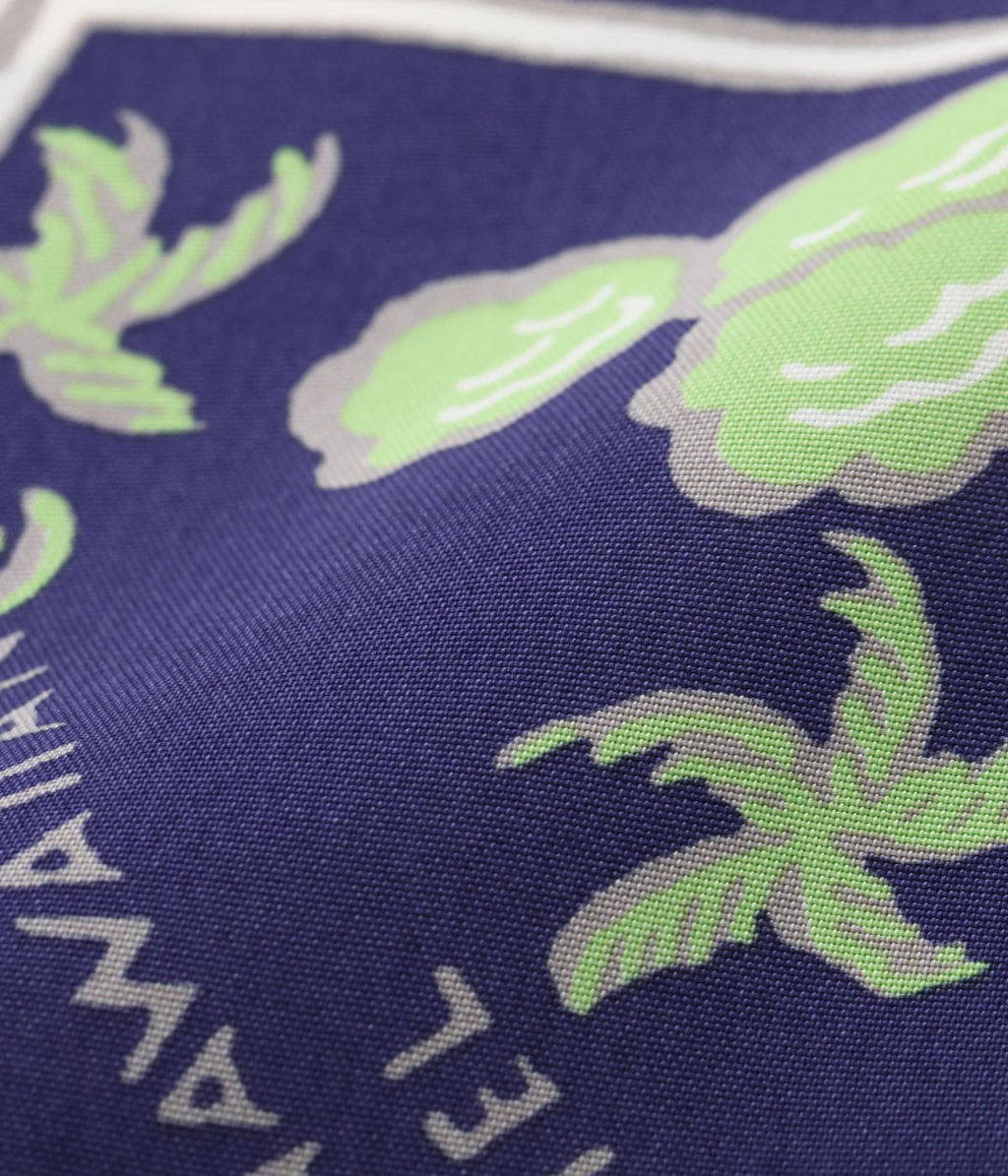 RAYON HAWAIIAN SHIRT “WAIKIKI MAP”