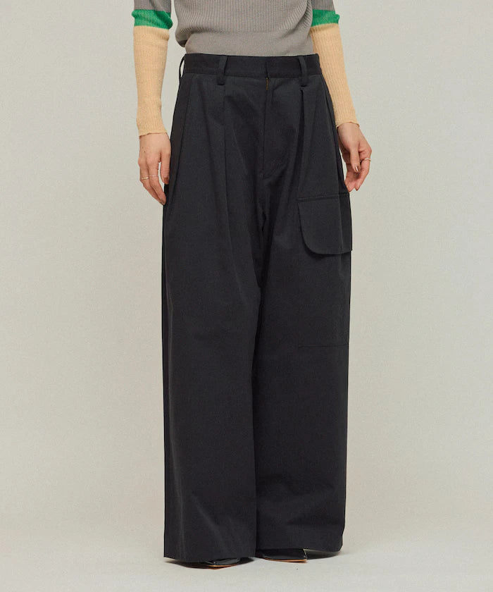 High Count Chino Wide Pants