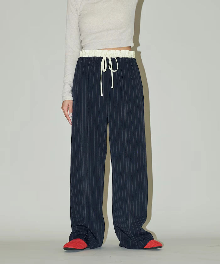 West Shearing Panel Easy Slacks Pants Limited Edition