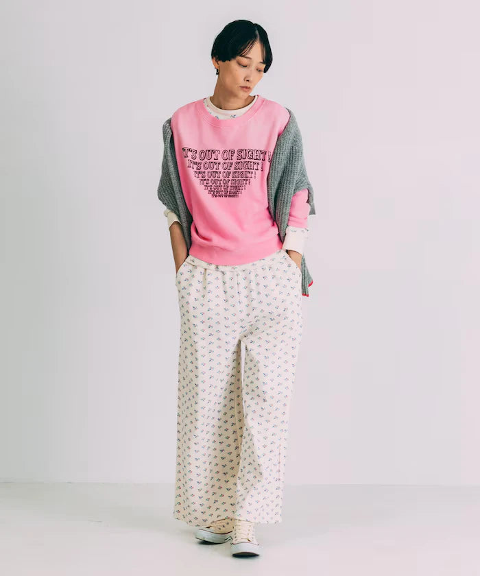 Fade Print Dolman Sweat