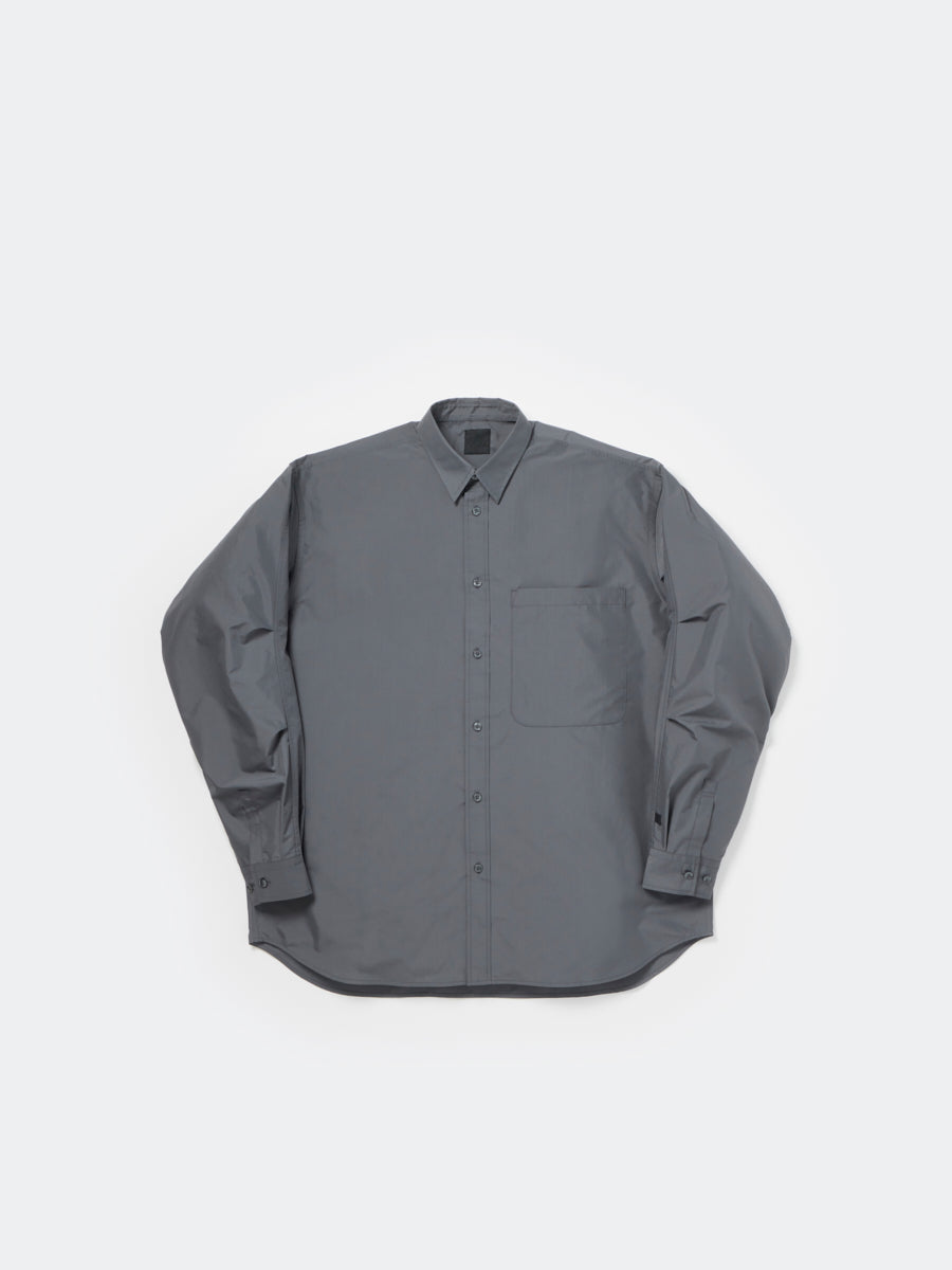 W's TECH REGULAR COLLAR SHIRT L/S SOLID