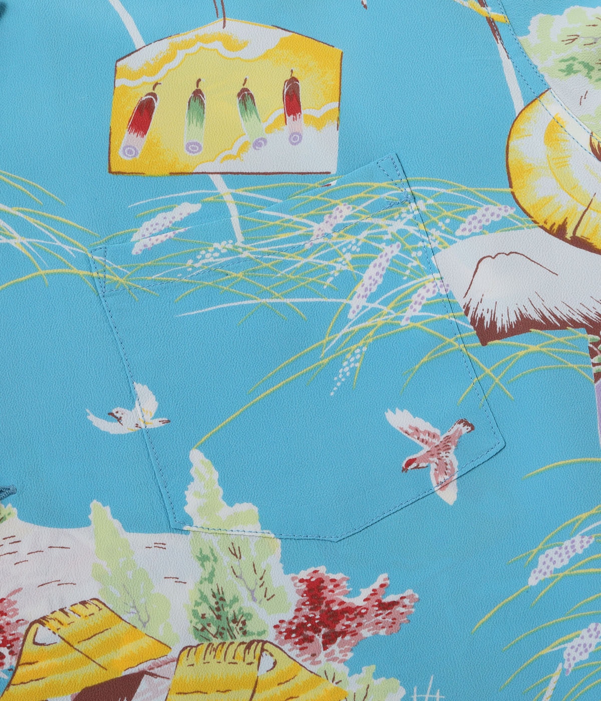 Rayon Hawaiian Shirt 'Scarecrow'
