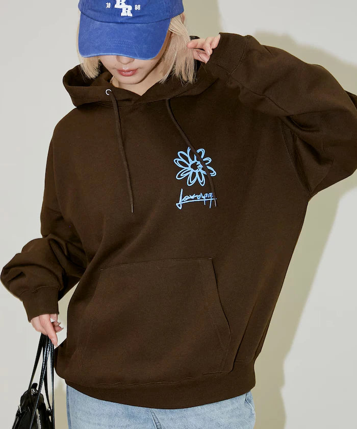 LOVE POP STUDIO FLOWER GRAPHIC HOODIE【Limited Edition】