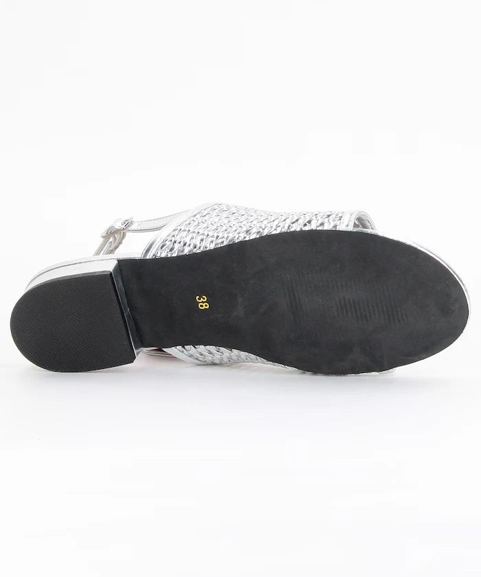 Leather Mesh Sandal
