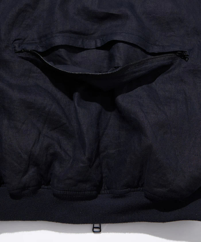 Linen Heli Crew Jacket