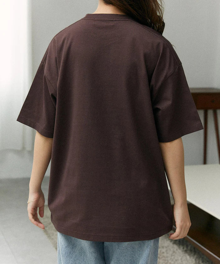 <Functional Material> Bad Mood Dog Print T-Shirt Limited Edition