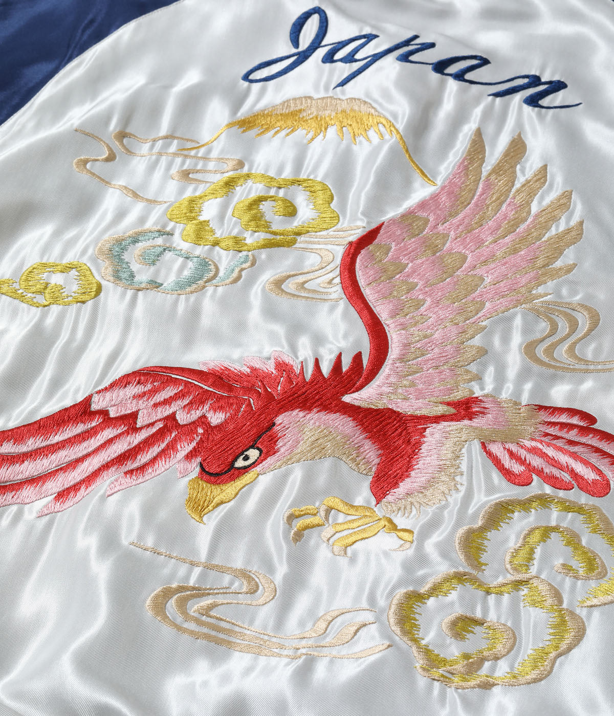 Early 1950s Style Acetate Souvenir Jacket “RED EAGLE” × “TIGER HEAD”
