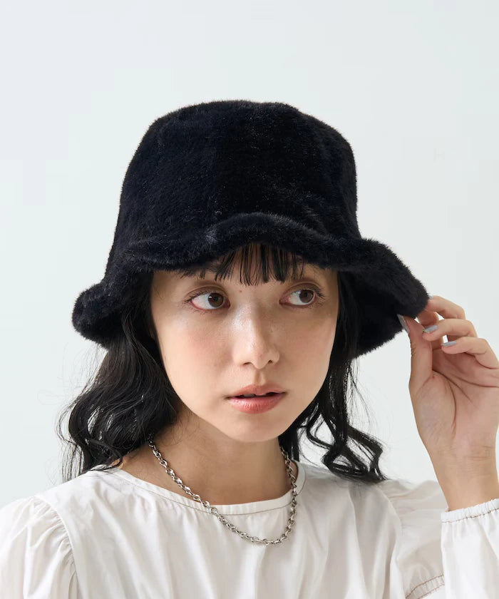 Fur Tulip Hat