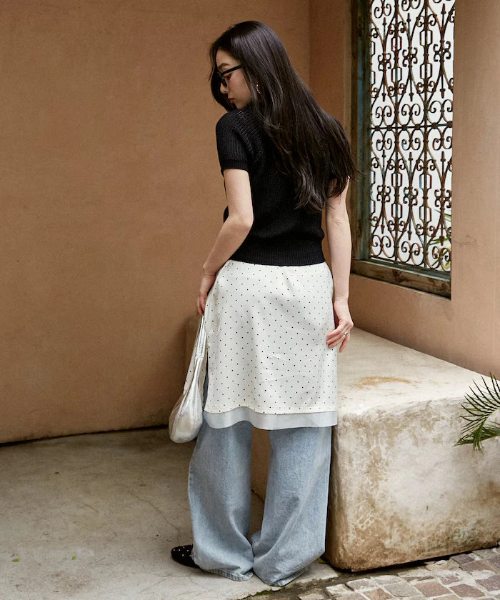 Compact Summer Knit with Purl Stitch - Limited Expansion