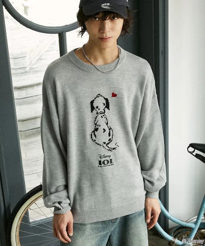 Special Order 101 DALMETIANS HEART KNIT