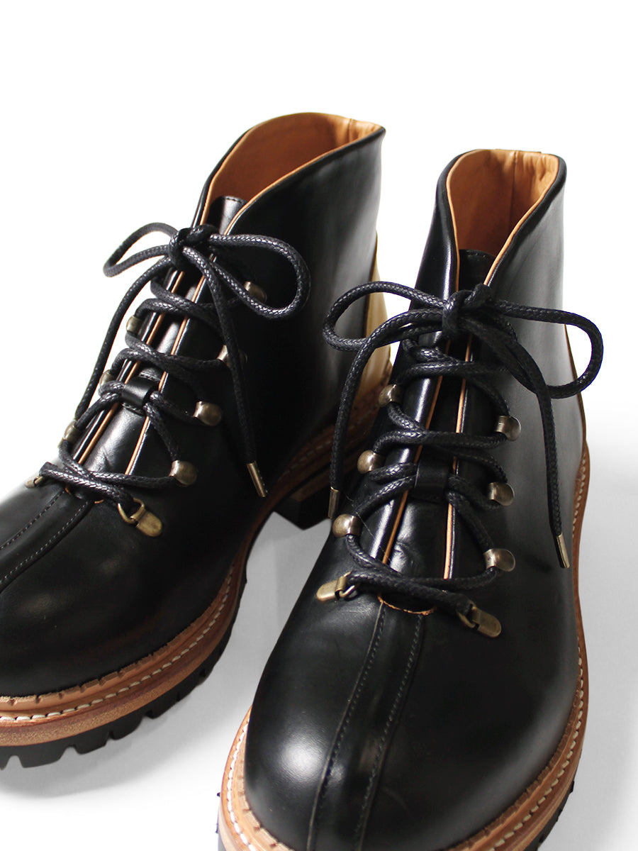 Leather HAPPY HEEL Mountain Boots