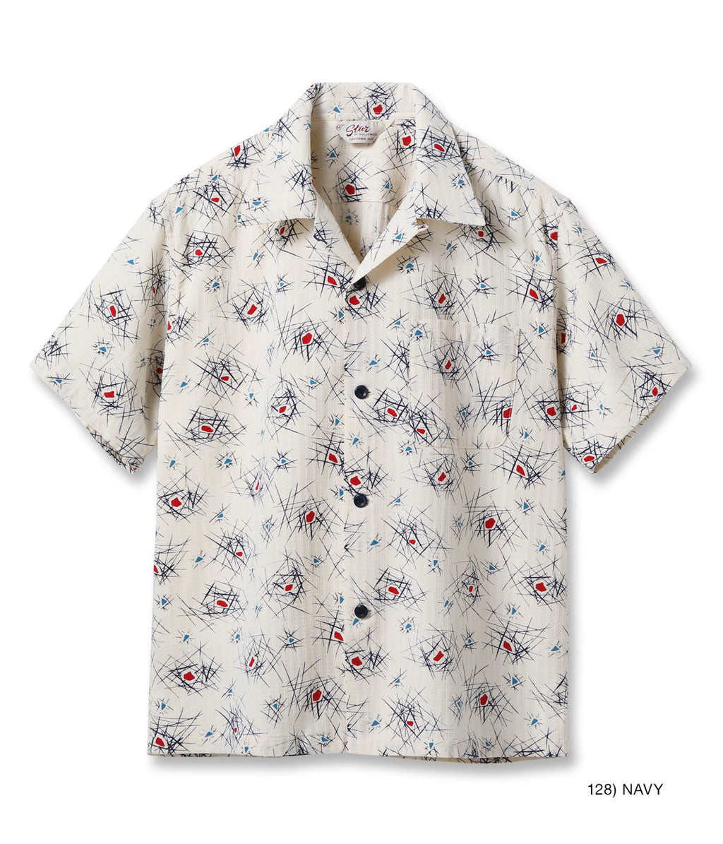 Dobby Cotton Open Shirt “Atomic”