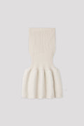 FLUTED PILE GLITTER MERMAID SKIRT