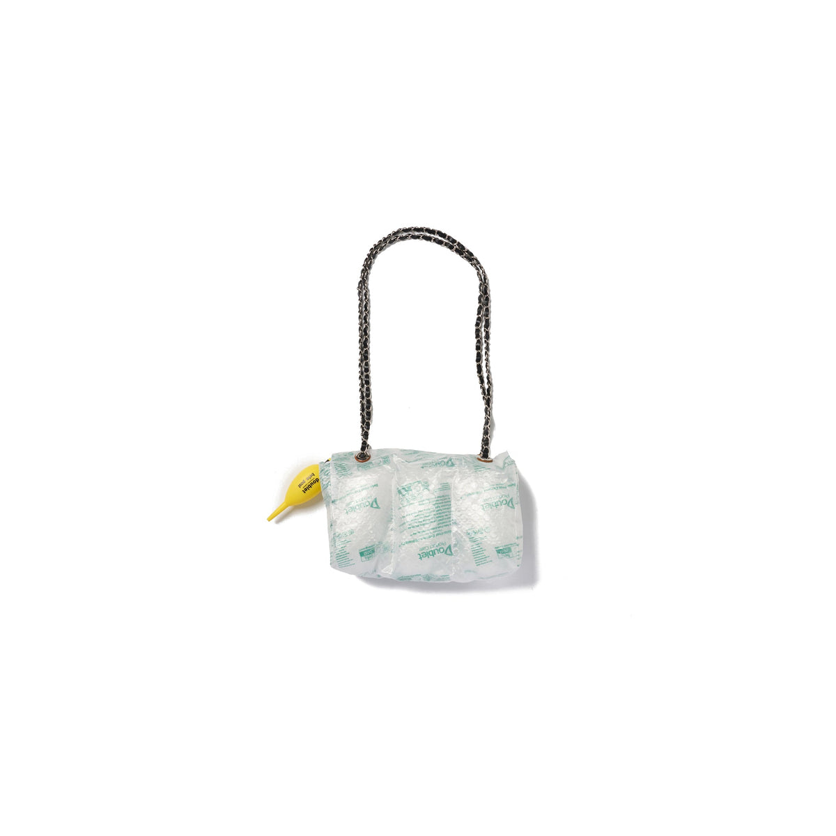 AIR PILLOW CHAIN SHOULDER BAG